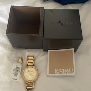Michael Kors gold watch